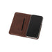 Iphone 15 series leather folio case wallet with magsafe