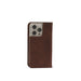 Iphone 15 series leather folio case wallet with magsafe