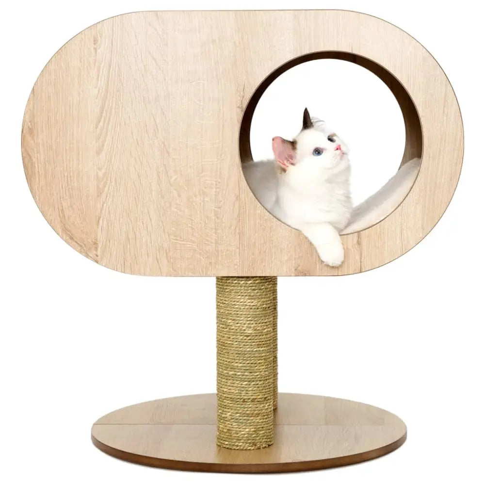 Jack and vanilla cat tree cocoon molly 48x48x62 cm brown