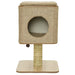 Jack and vanilla cat tree stand molly 42x42x67 cm brown