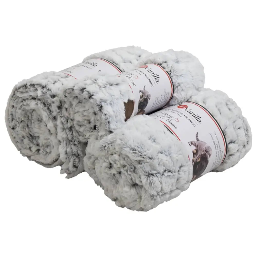 Jack and vanilla pet blanket snakeskin m-l 100x75 cm - White