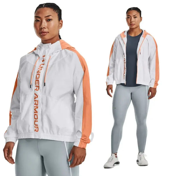 Jacket under armor rush woven fz w 1369845-101