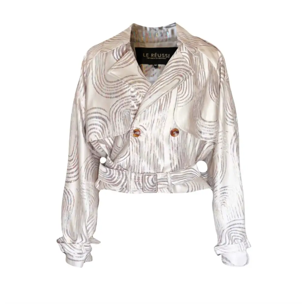 Jacqueline Bomber Jacket in Beige - Nexellus