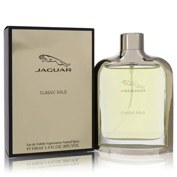 Jaguar classic gold eau de toilette spray by jaguar eau de toilette Nexellus