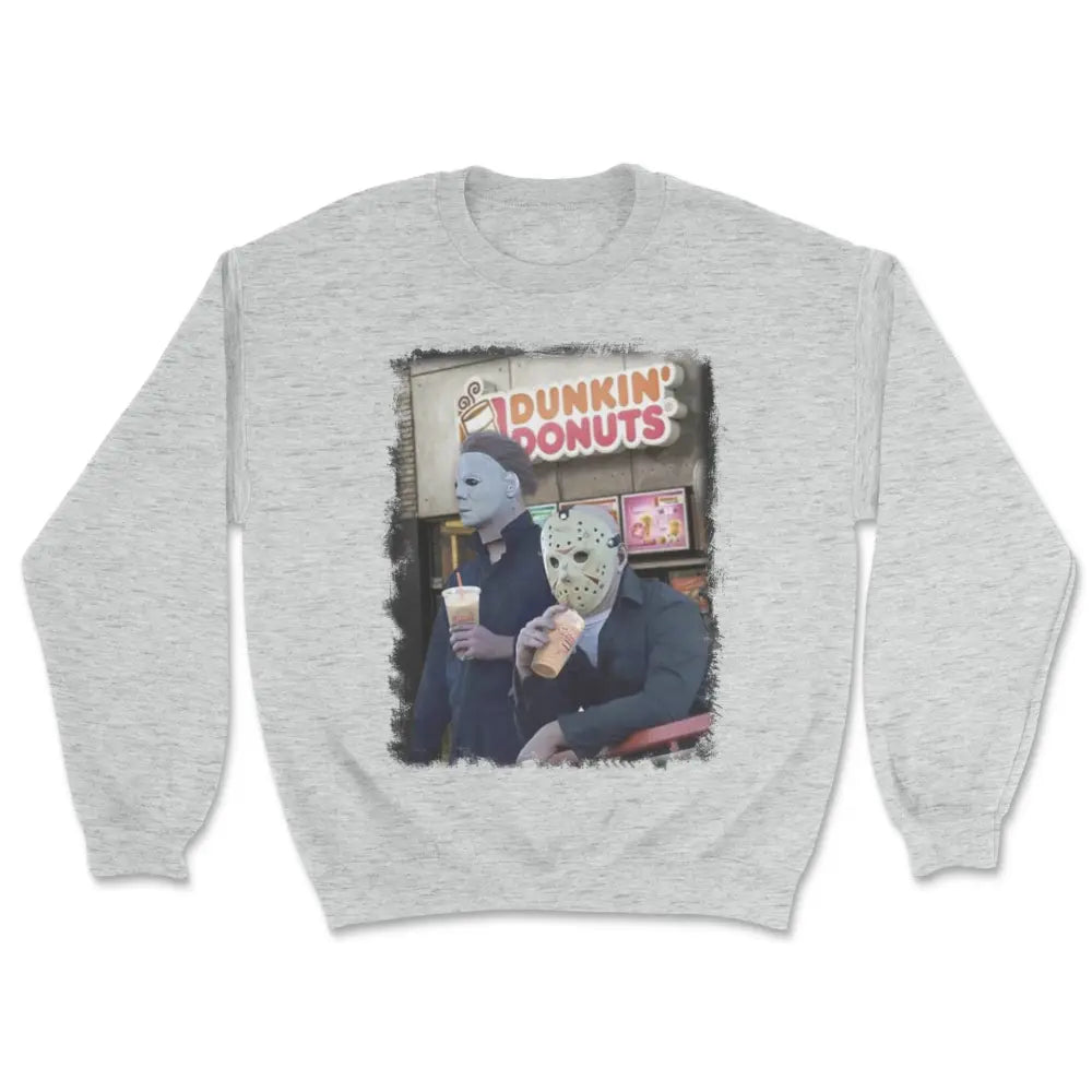 Jason & michael dunkin donuts sweatshirt