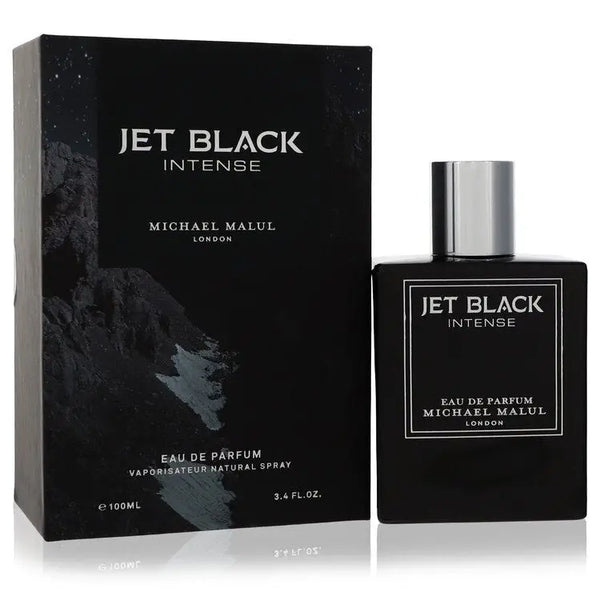 Jet black intense eau de parfum spray by michael malul eau