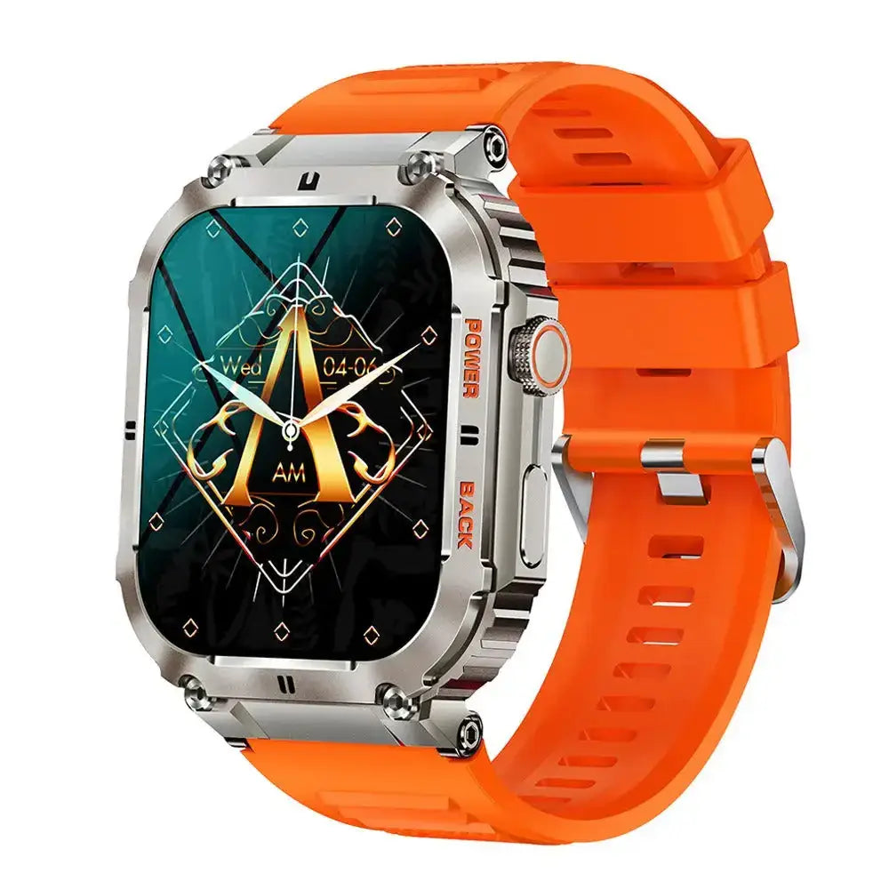 K57pro call smart watch 1.96 inch ips square screen all day heart rate Nexellus