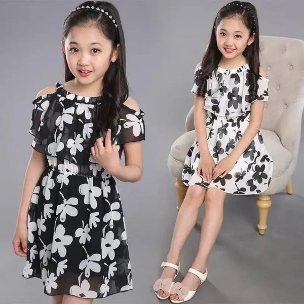 Kid girl flower princess dress Nexellus