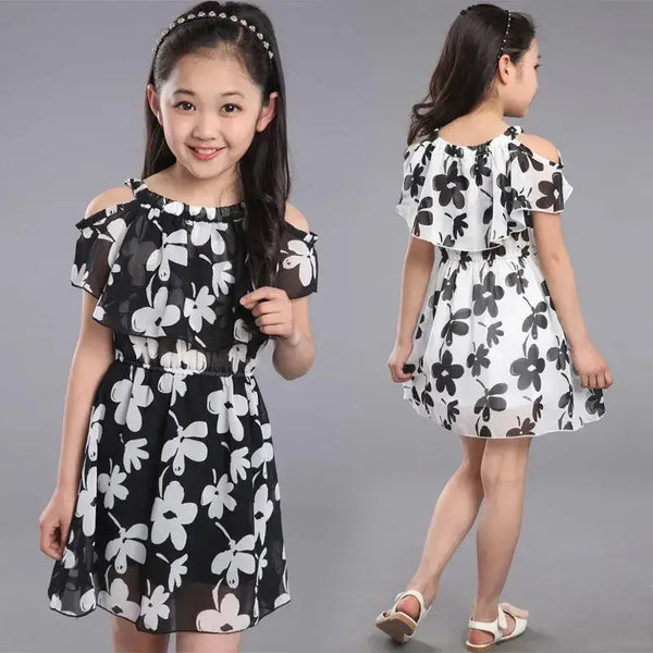 Kid girl flower princess dress Nexellus