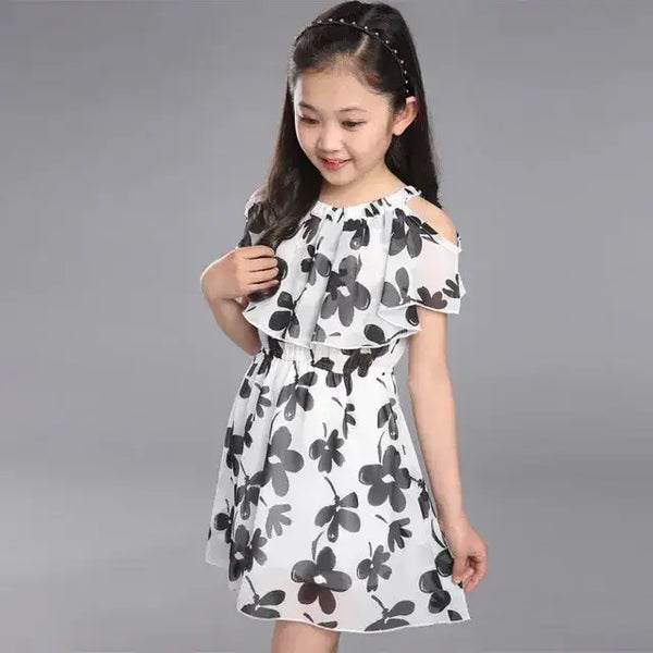 Kid girl flower princess dress Nexellus