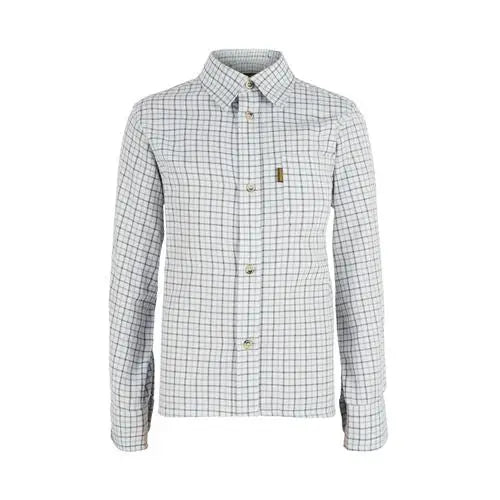 Kids game tattersall check shirt - Blue / 3-4 Years