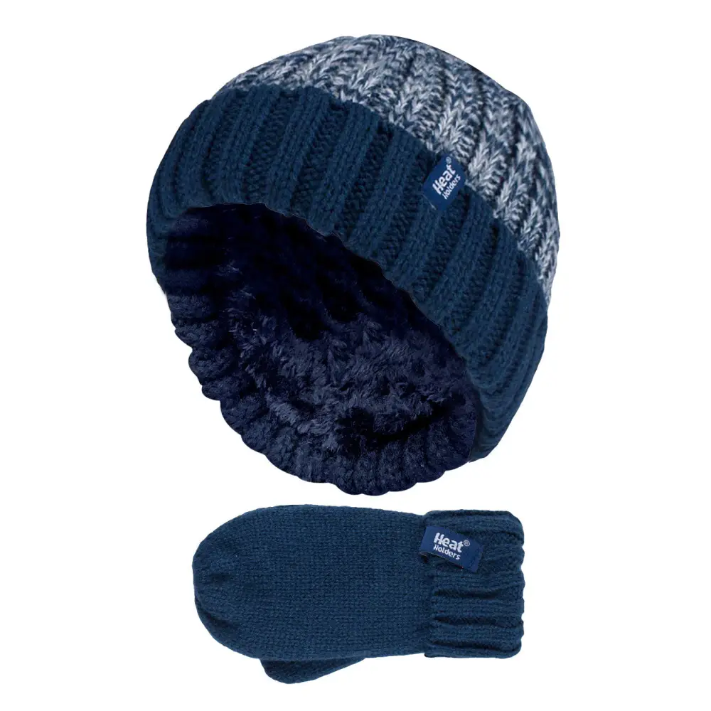 Kids Thermal Warm Hat and Mitten Set - Nexellus