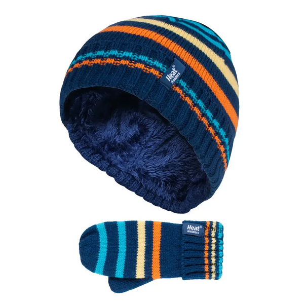 Kids Thermal Warm Hat and Mitten Set - Nexellus