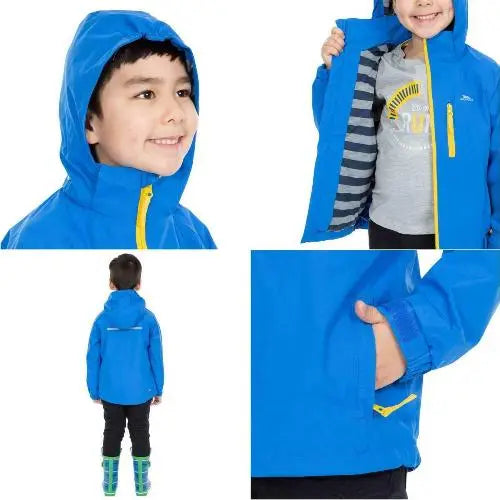 Kids Trespass OVERWHELM Waterproof Jacket - Nexellus