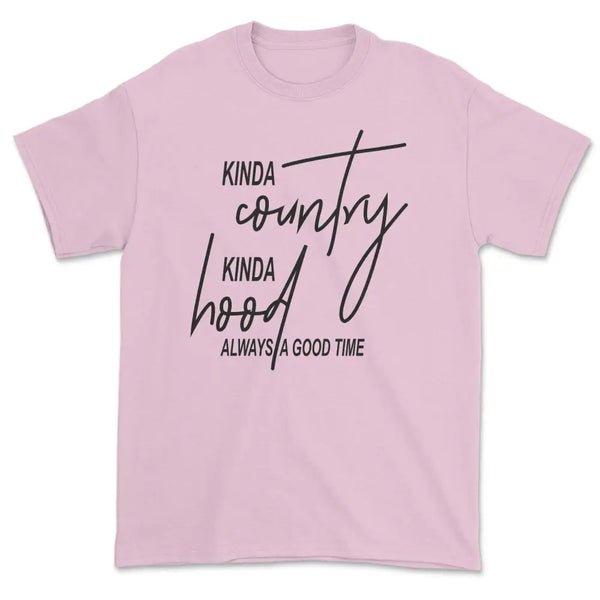 Kinda country kinda hood tee - X-Large