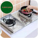 Kitchen gas stove oil-proof pad aluminum foil tin foil 2 pieces of gas Nexellus