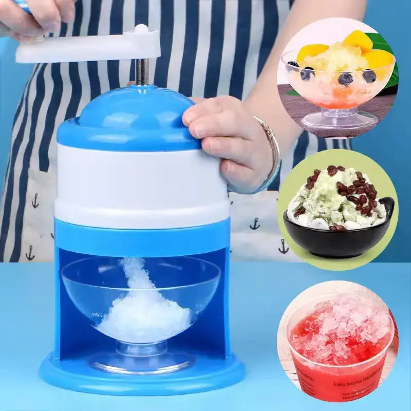 Kitchen manual household mini smoothie shaved ice machine hand ice Nexellus