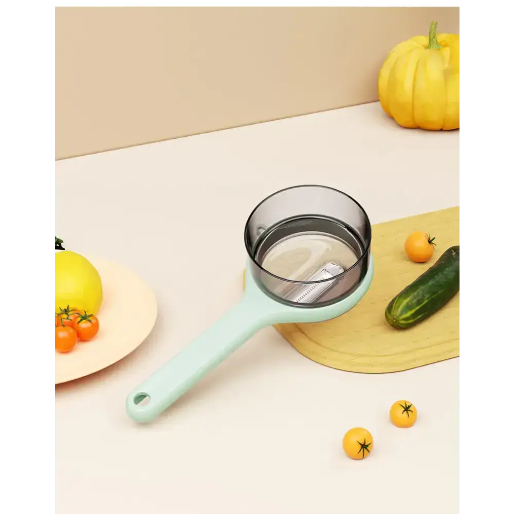 Kitchen multi-functional peeler with bucket storage scratcher fruit Nexellus