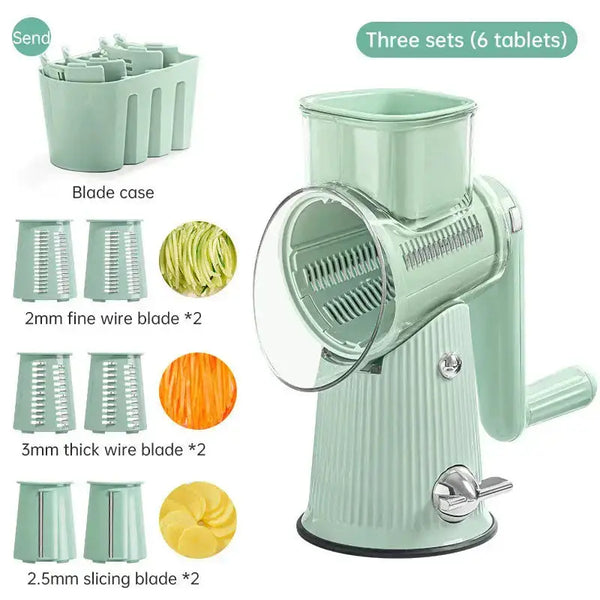 Kitchen multifunction grater slicer hand roller stormvegetable cutter Nexellus