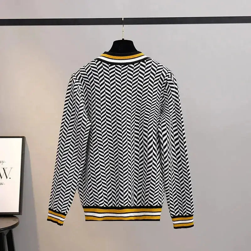 Knitted women pullover and sweaters autumn winter thick female jumper Nexellus