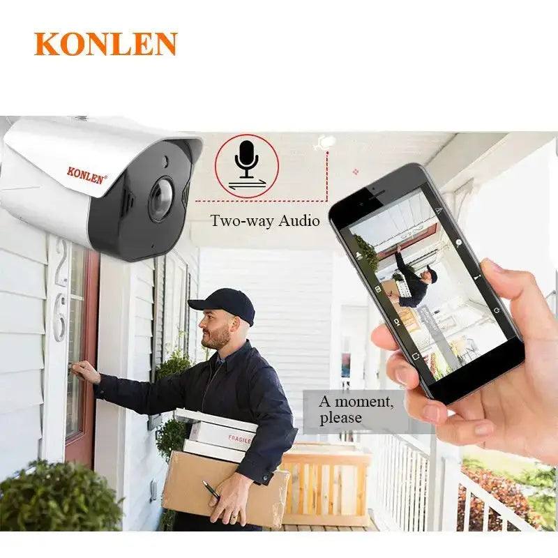 Konlen wifi tuya smart life 1080p hd 2mp ip camera security outdoor Nexellus