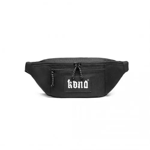 EA2136 - Kono Lightweight Fashion Sports Bum Bag For Men And Women - Black - Nexellus