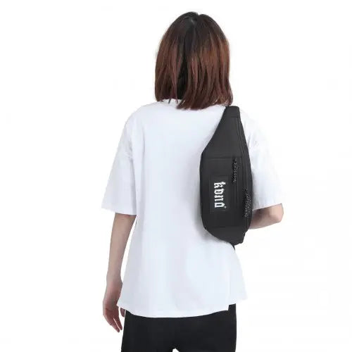 Kono lightweight fashion sports bum bag for men and women