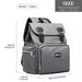 E1976 - Kono Travel Baby Changing Backpack with USB Charging Interface - Grey - Nexellus