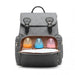 E1976 - Kono Travel Baby Changing Backpack with USB Charging Interface - Grey - Nexellus