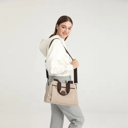 Kono waterproof multi-functional handbag cross body bag