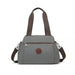 EH2239 - Kono Waterproof Multi-Functional Handbag Cross Body Bag - Grey - Nexellus