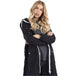 Ladies brave soul devan hooded rain mac