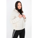 Ladies brave soul grant padded jacket - Cream / 16