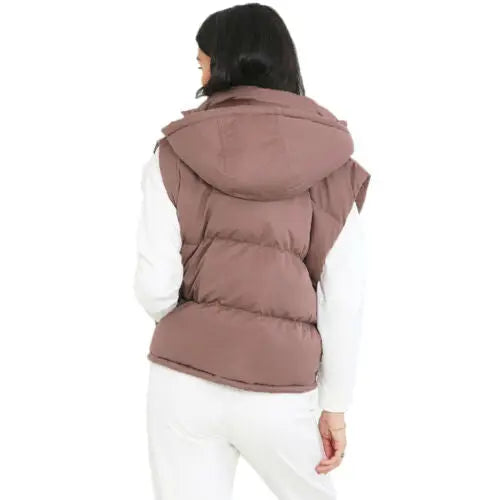 Ladies brave soul mila padded gilet