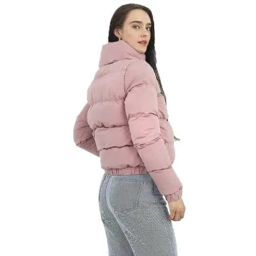 Ladies Brave Soul Slaypeach Puffer Jacket - Nexellus