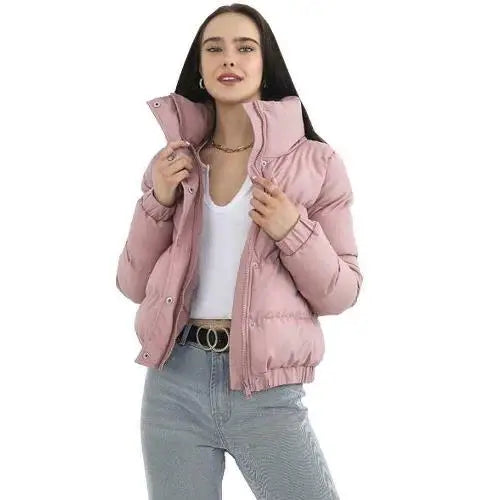 Ladies Brave Soul Slaypeach Puffer Jacket - Nexellus