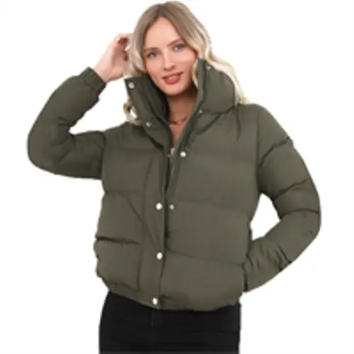 Ladies Brave Soul Slaypeach Puffer Jacket - Nexellus