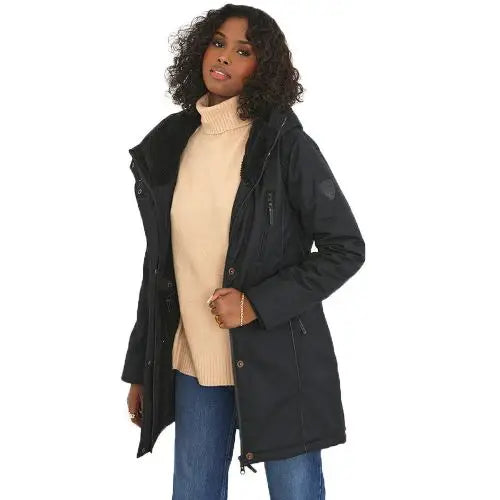 Ladies brave soul vicky long coat