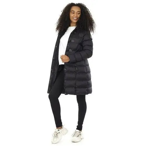 Ladies brave soul wizard padded jacket - Black / 12