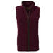 Ladies game penrith fleece gilet - MAROON / XL