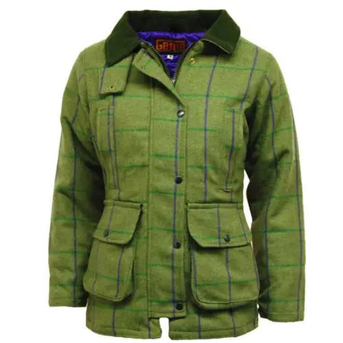 Ladies game ruby/abby tweed jacket - Abby (Purple Lining)