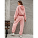 Ladies home loose high waist straight leg pants casual suit Nexellus