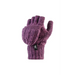 Ladies thermal fingerless converter gloves