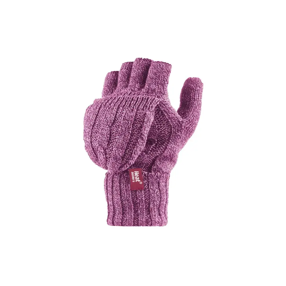 Ladies Thermal Fingerless Converter Gloves - Nexellus