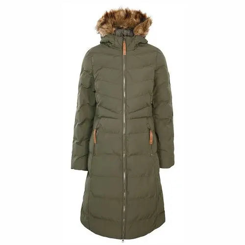 Ladies Trespass Audrey Padded Long Length Jacket - Nexellus