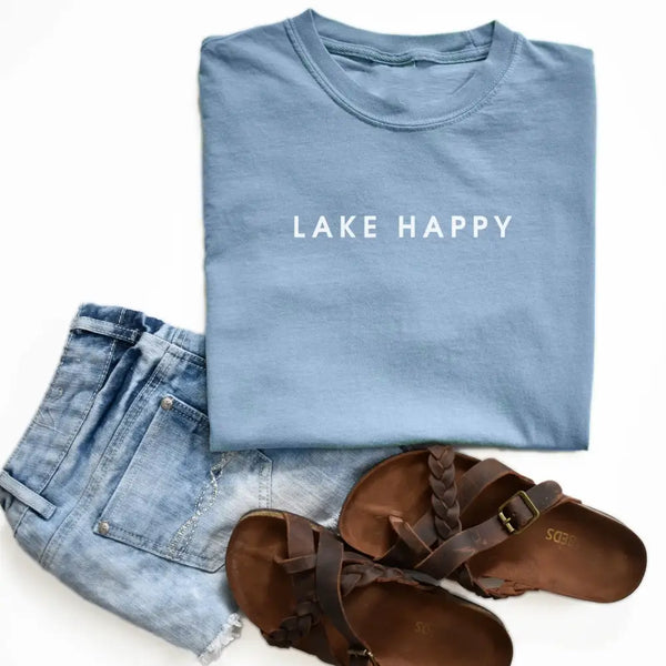 Lake happy tee