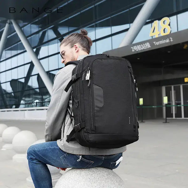 Large capacity backpack, business computer waterproof men's travel Nexellus