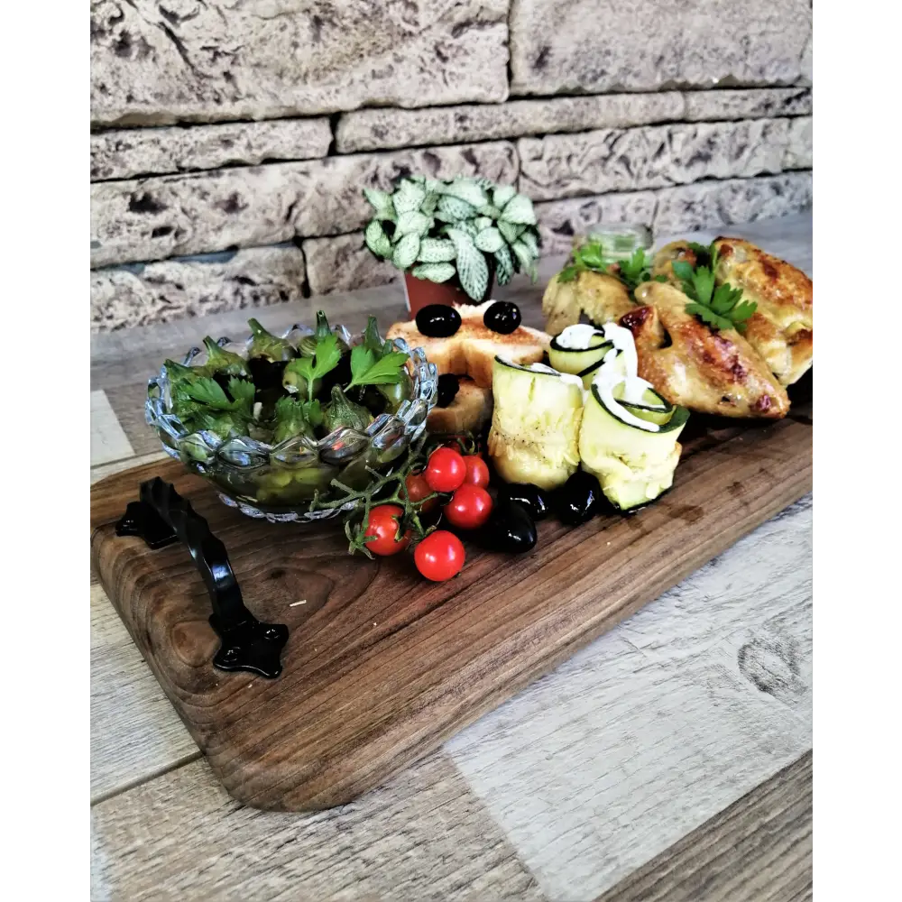 Large serving board catering extra long tray charcuterie