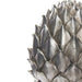 Large silver pinecone finial - Silver