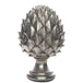 Large silver pinecone finial - Silver